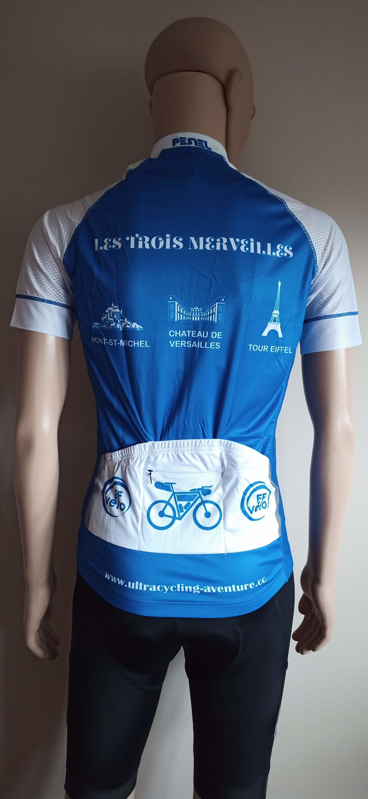MAILLOT CYCLISTE VELO Les Tricots D'achille Interim 2000